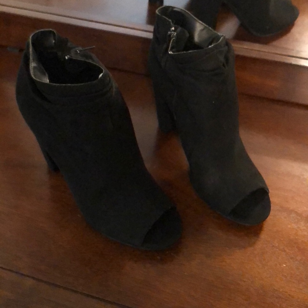 Black booties